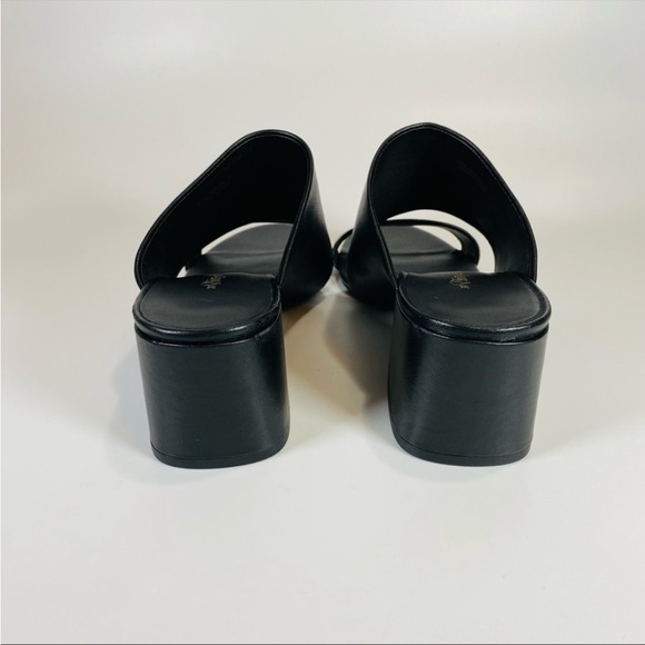3.1 Phillip Lim Cube Leather Block Sandals Size 5.5 - Picture 5 of 8